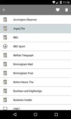 UK Newspapers android App screenshot 2