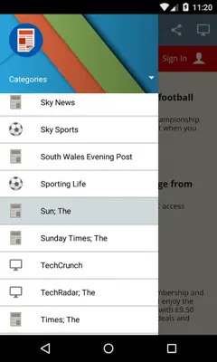 UK Newspapers android App screenshot 4