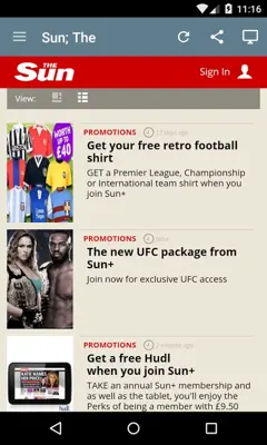 UK Newspapers android App screenshot 6