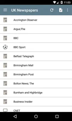 UK Newspapers android App screenshot 7